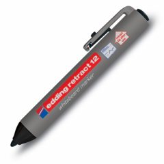 Маркер для досок Edding Retract черный (толщина линии 1.5-3 мм)